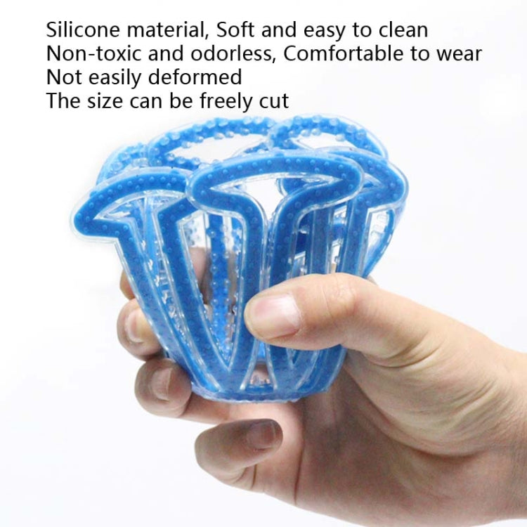 Riding Silicone Helmet Inner Pad Anti-Pressure Hair Breathable Portable Helmet Pad(Orange) - Protective Helmet & Masks by PMC TechLife | Online Shopping South Africa | PMC TechLife | Buy Now Pay Later Mobicred