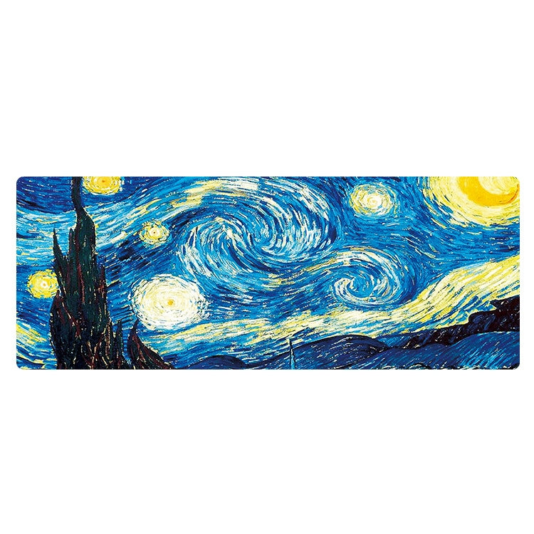 400x900x4mm Locked Am002 Large Oil Painting Desk Rubber Mouse Pad(Starry Sky) - Mouse Pads by PMC TechLife | Online Shopping South Africa | PMC TechLife | Buy Now Pay Later Mobicred