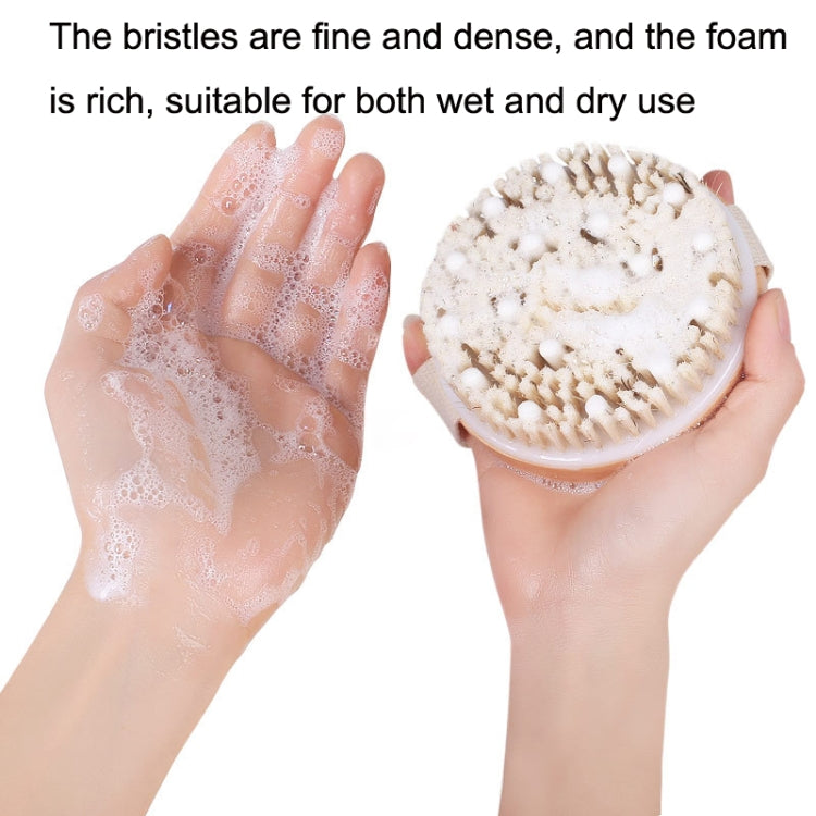 PPR Soft Bead Handleless Massage Bristle Bath Brush(As Show) - Bath Brushes & Sponges by PMc TechLife | Online Shopping South Africa | PMc TechLife | Buy Now Pay Later Mobicred