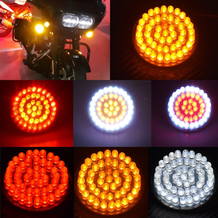 2 PCS Motorcycle LED Signal Steering Lamp For Dyna(Yellow Light 1156 Without Lampshade) - Signal Lights by PMC TechLife | Online Shopping South Africa | PMC TechLife | Buy Now Pay Later Mobicred