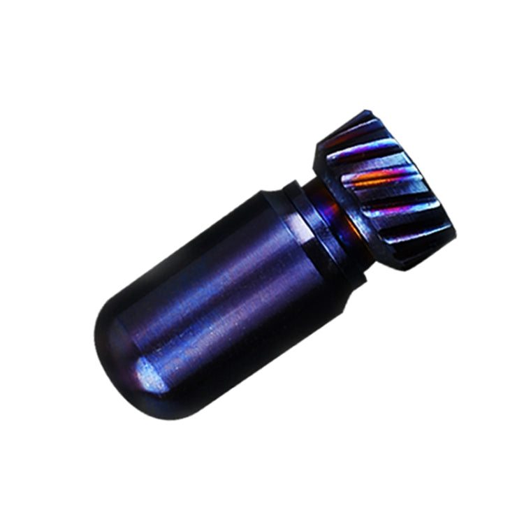 Portable Pure Titanium Mini Waterproof Warehouse Sealed Jar Pill Box, Color: Baked Blue - Emergency Tools by PMC TechLife | Online Shopping South Africa | PMC TechLife | Buy Now Pay Later Mobicred