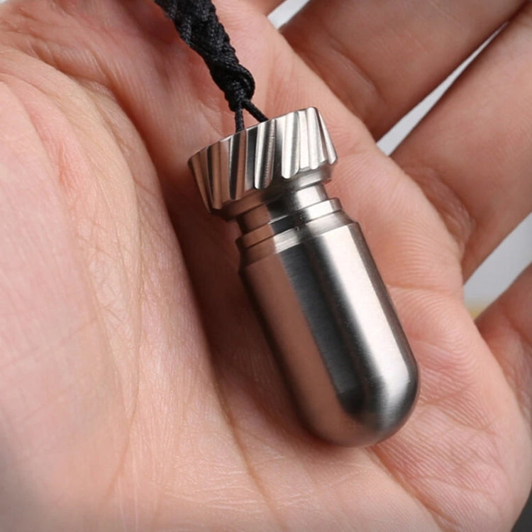 Portable Pure Titanium Mini Waterproof Warehouse Sealed Jar Pill Box, Color: Baked Blue - Emergency Tools by PMC TechLife | Online Shopping South Africa | PMC TechLife | Buy Now Pay Later Mobicred