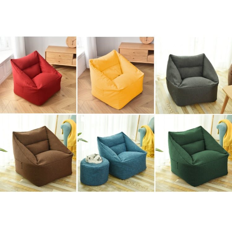 Loafers Sofa BagSkeletonless  Coat, Unfilled, Specification: Chair Cloth Cover(Rich Red) - Sofa Covers & Chair Covers by PMC TechLife | Online Shopping South Africa | PMC TechLife | Buy Now Pay Later Mobicred