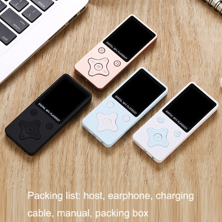 T68 Card Lossless Sound Quality Ultra-thin HD Video MP4 Player(Rose Gold) - MP4 Player by PMC TechLife | Online Shopping South Africa | PMC TechLife | Buy Now Pay Later Mobicred