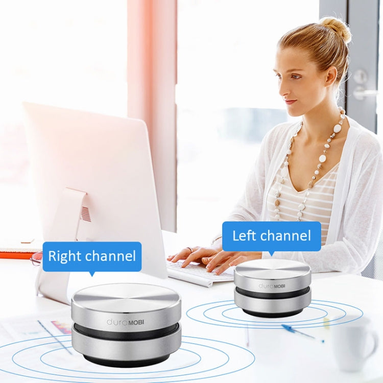 DuraMOBI Hummingbird Black Technology Bone Conduction Wireless Speaker Portable Small Audio(Silver) - free shipping - PMC Jewellery - Order now!