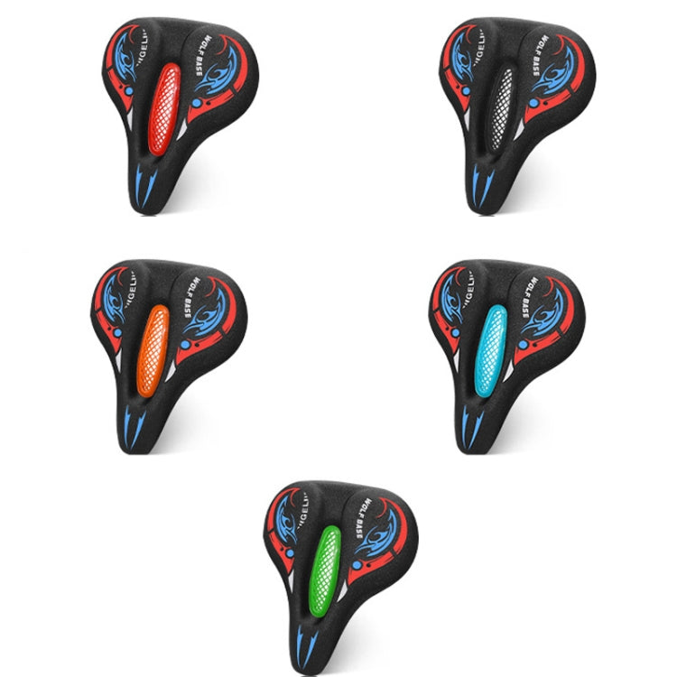 Bicycle Seat Cover Thickened Silicone Shock-absorbing Saddle Cover(Blue) - Bicycle Saddle by PMc TechLife | Online Shopping South Africa | PMc TechLife | Buy Now Pay Later Mobicred