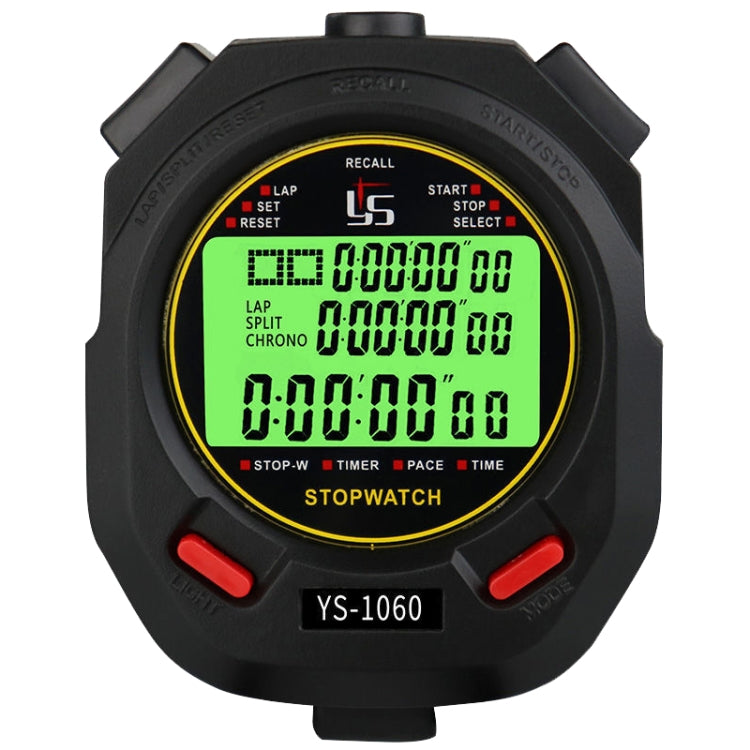 YS 3 Rows Display Luminous Stopwatch Timer Training Referee Stopwatch, Style: YS-1060 60 Memories - Pedometer by PMc TechLife | Online Shopping South Africa | PMc TechLife | Buy Now Pay Later Mobicred