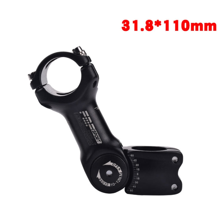 FMFXTR Mountain Bike Adjustable Angle Handlebar Riser, Specification: 31.8x110mm - Bicycle Grips by FMFXTR | Online Shopping South Africa | PMc TechLife | Buy Now Pay Later Mobicred