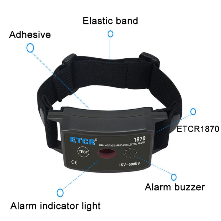 ETCR Non-contact High Voltage Alarm Ellectrician Test Pen, Model: ETCR1870 For Arm - free shipping - PMC TechLife - Order now!