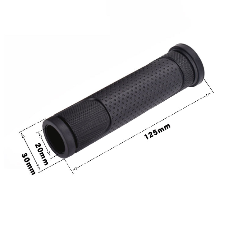 1 Pair FMFXTR Bicycle Grips Mountain Bike Non-Slip Rubber Grips, Style: Half Pass - Bicycle Grips by FMFXTR | Online Shopping South Africa | PMc TechLife | Buy Now Pay Later Mobicred