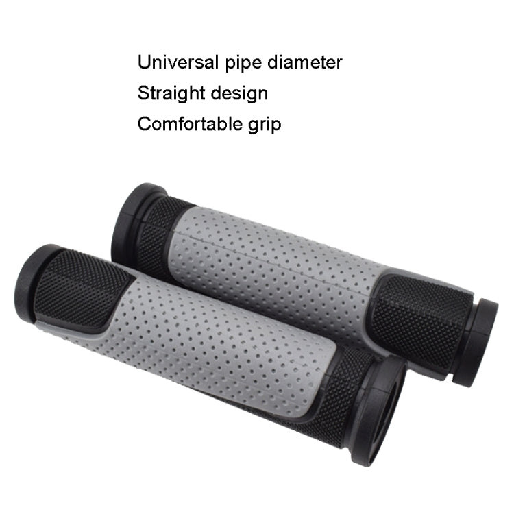1 Pair FMFXTR Bicycle Grips Mountain Bike Non-Slip Rubber Grips, Style: Double Color Half Pass - free shipping - PMc TechLife - Order now!