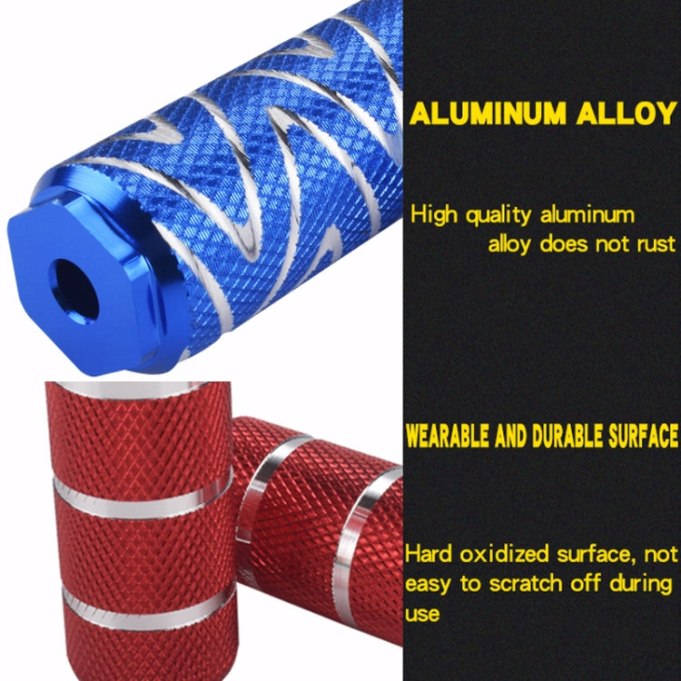 FMFXTR Bicycle Back Seat Foot Pedal Universal Back Rear Post, Color: Green Small Hole Short - free shipping - PMc TechLife - Order now!