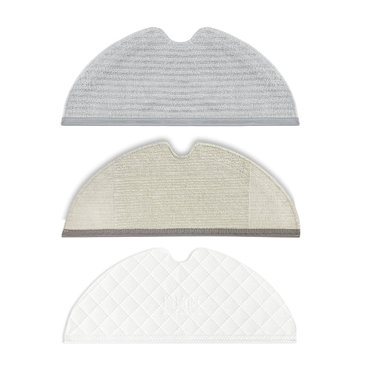 1 Pair Black Side Brush Replacement Accessories for Xiaomi Mijia Dreame D9/ L10 PRO - For Xiaomi Accessories by PMc TechLife | Online Shopping South Africa | PMc TechLife | Buy Now Pay Later Mobicred