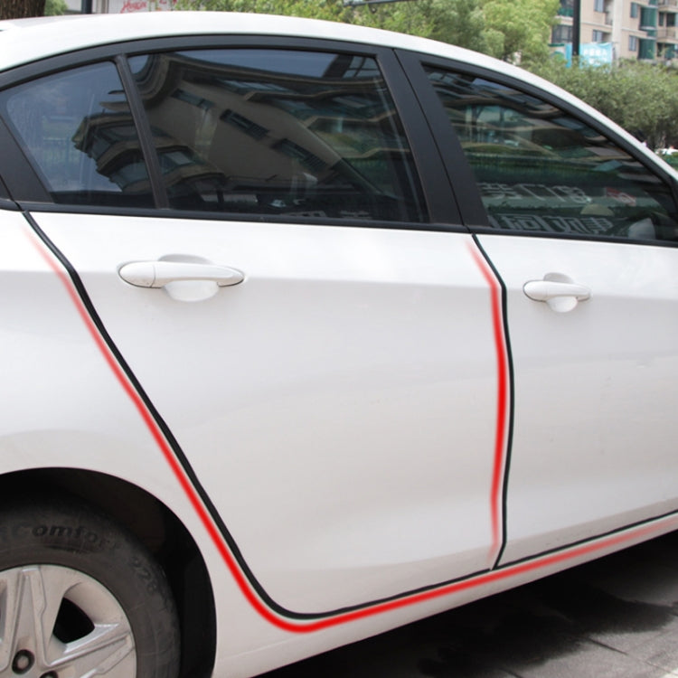 5m U-shaped Non-stick Car Rubber Seal Bumper(Blue) - Anti Collision Sticker by PMC TechLife | Online Shopping South Africa | PMC TechLife