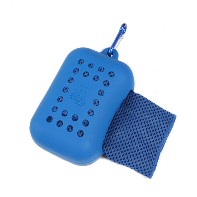 30x90cm Summer Fitness Cold Sports Towel To Cool Down Ice Cold Towel(Royal Blue) - Sports Towels by PMC TechLife | Online Shopping South Africa | PMC TechLife | Buy Now Pay Later Mobicred