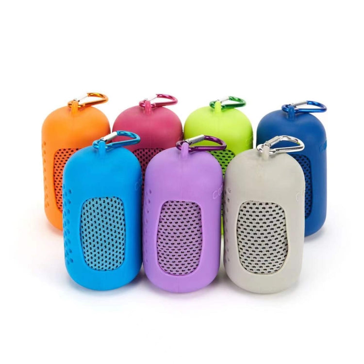 30x90cm Summer Fitness Cold Sports Towel To Cool Down Ice Cold Towel(Cylindrical Bright Orange) - Sports Towels by PMC TechLife | Online Shopping South Africa | PMC TechLife | Buy Now Pay Later Mobicred