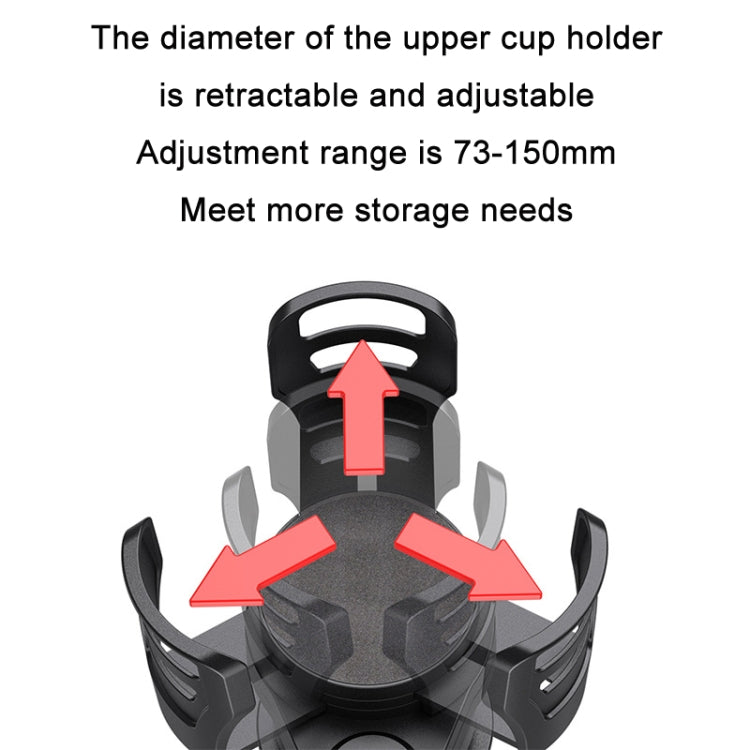 Car Multifunctional Retractable Rotating Water Cup Holder(SD-1048) - Car Drink Holders by PMC TechLife | Online Shopping South Africa | PMC TechLife