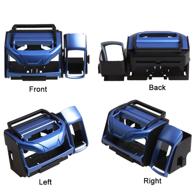 2 PCS SD-1012 Car Multifunctional Drink Holder Garbage Box(Blue) - Car Drink Holders by PMC TechLife | Online Shopping South Africa | PMC TechLife | Buy Now Pay Later Mobicred