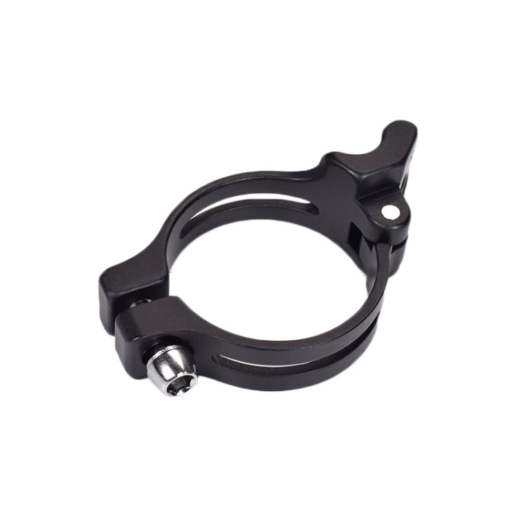 FMFXTR Bike Front Derailleur Clamp Straight Lock Turn to Clamp Converting Seat(Black 34.9mm) - free shipping - PMC TechLife - Order now!