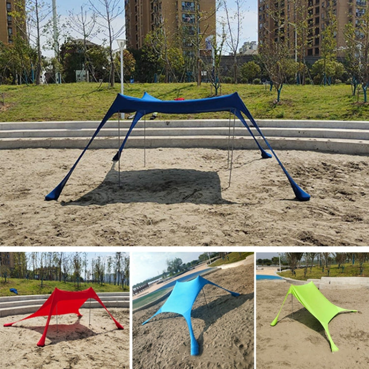 Outdoor Beach Lycra Canopy Camping Tent Sunshade Fishing Tent, Size: 300x300x200cm(Green) - Tents & Accessories by PMC TechLife | Online Shopping South Africa | PMC TechLife