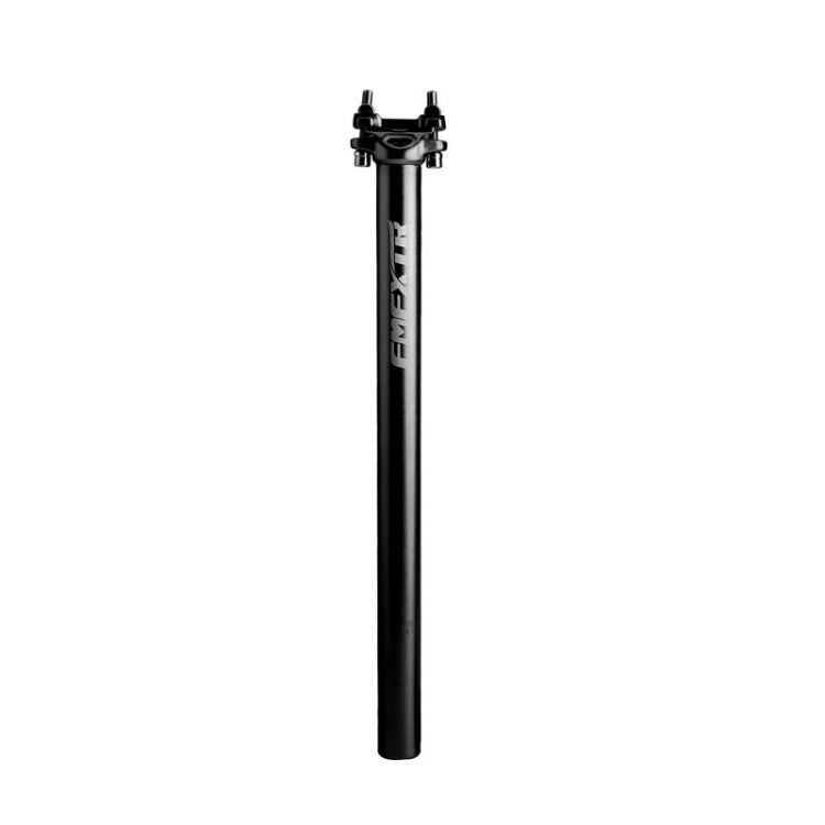 FMFXTR Bicycle Extended Saddle Seat Tube Double Nail Straight Tube, Specification: 31.6mm(Black) - Bicycle Seat Posts by FMFXTR | Online Shopping South Africa | PMc TechLife | Buy Now Pay Later Mobicred