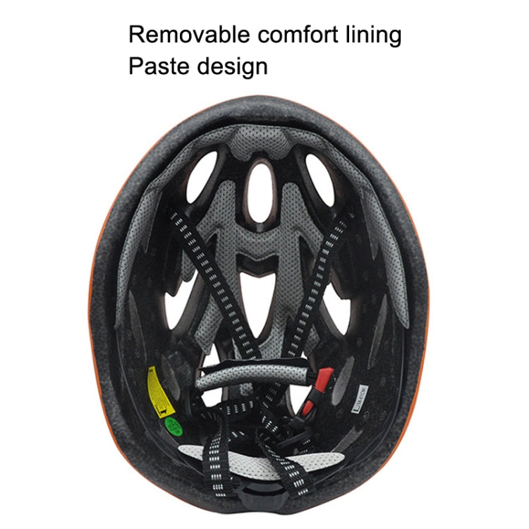 Unisex Cycling Bike One-piece Helmet, Size: One Size About 57-62cm(Fiber Black) - Protective Helmet & Masks by PMC TechLife | Online Shopping South Africa | PMC TechLife | Buy Now Pay Later Mobicred