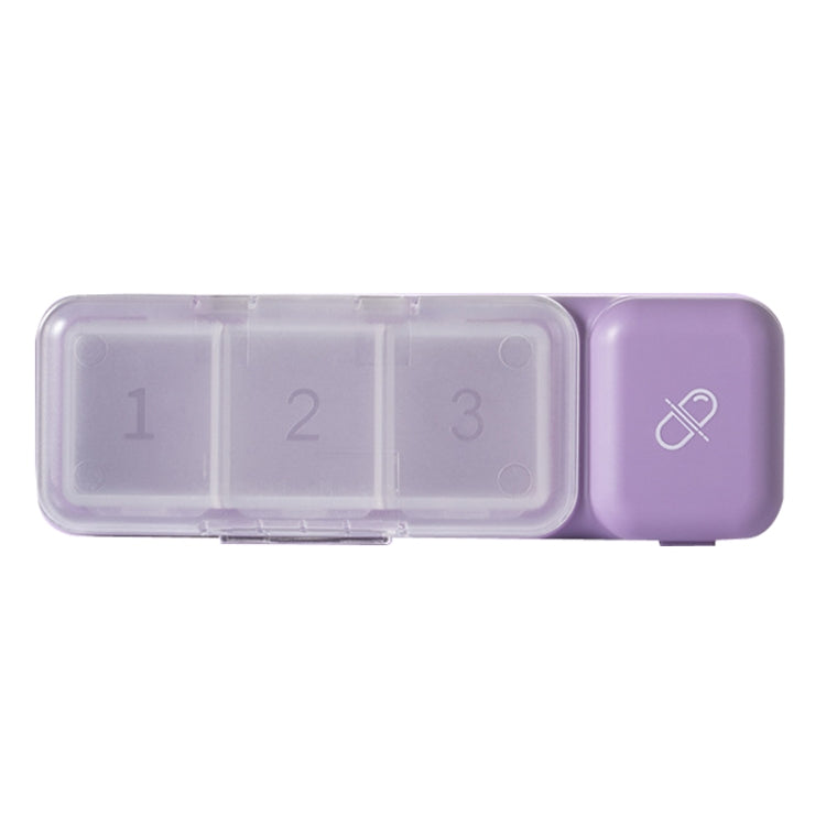 TR017 Portable Medicine Cutter Portable Mini 7 Days Sealed Separate Medicine Box(Purple) - free shipping - PMC TechLife - Order now!