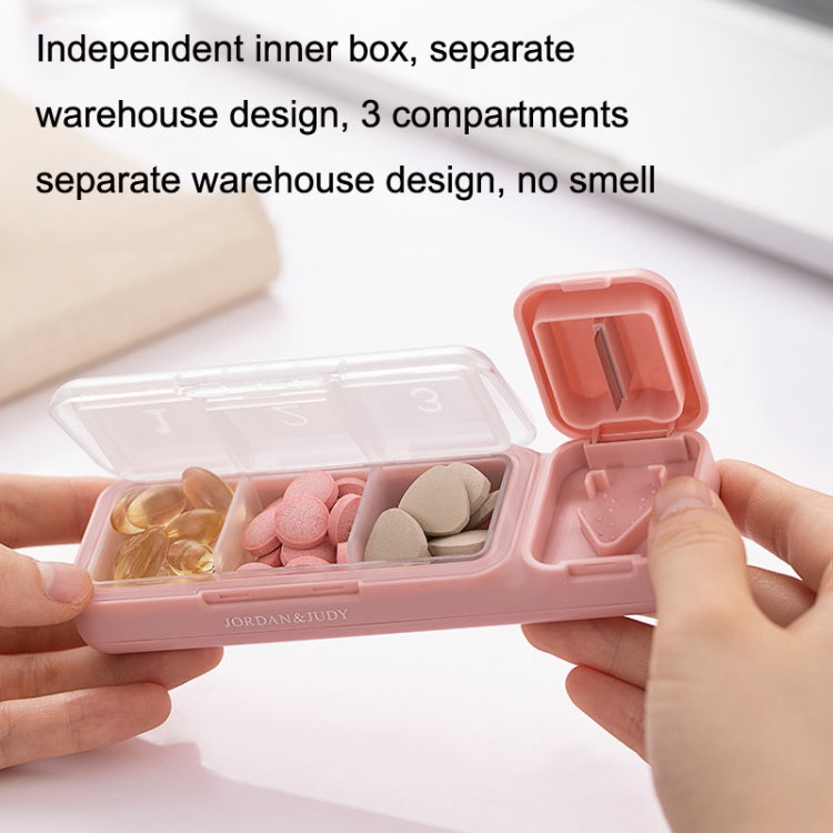 TR017 Portable Medicine Cutter Portable Mini 7 Days Sealed Separate Medicine Box(Purple) - free shipping - PMC TechLife - Order now!