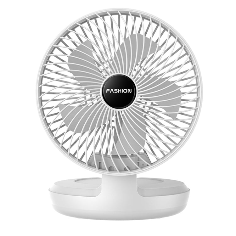 Folding Office Desktop Household Portable Small Fan, Size: 8 inch(White USB Direct Plug) - Electric Fans by PMC TechLife | Online Shopping South Africa | PMC TechLife | Buy Now Pay Later Mobicred