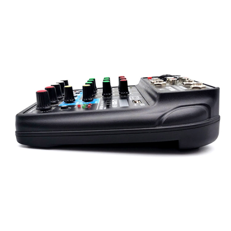 TEYUN A4 4-way Small Microphone Digital Mixer Live Recording Effector(US Plug) - Live Sound Effects Processors by TEYUN | Online Shopping South Africa | PMC TechLife | Buy Now Pay Later Mobicred