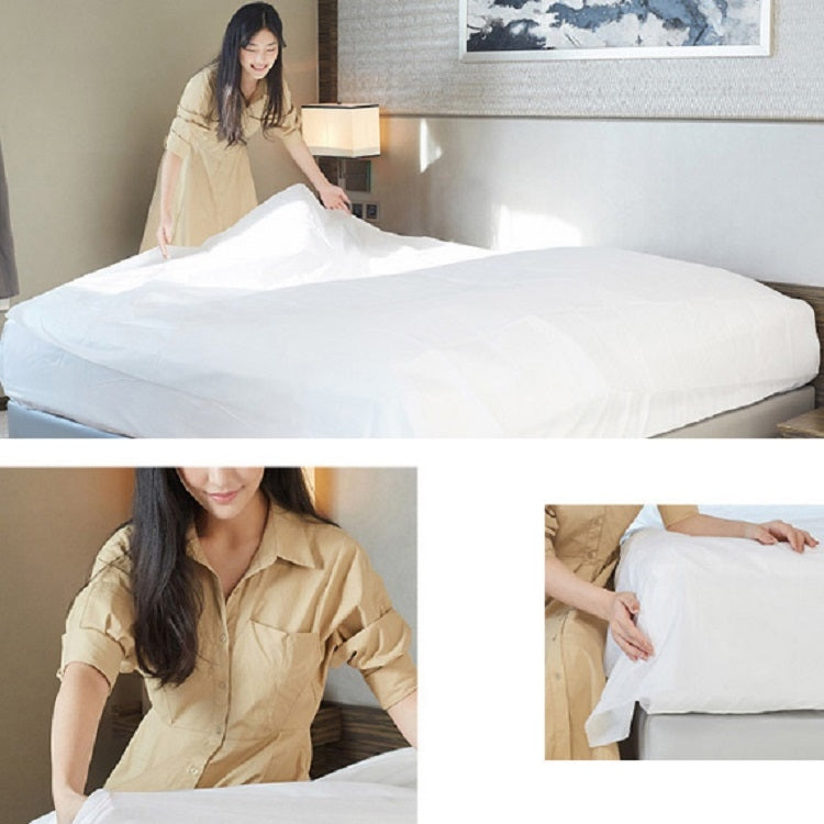 2 PCS Travel Hotel Supplies Disposable Anti-dirty Pillowcase Sheet Quilt Cover 4 In 1 For 2 Person - Bedding by PMc TechLife | Online Shopping South Africa | PMc TechLife | Buy Now Pay Later Mobicred