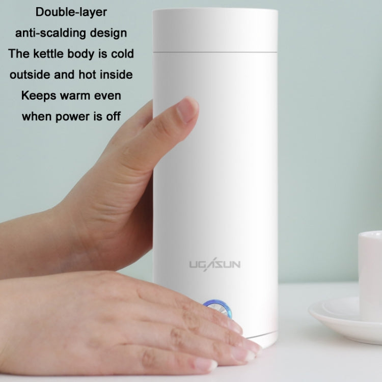 UGASUN Travel Portable Mini Electric Heated Water Cup, Color: US Plug (Pink) - free shipping - PMC TechLife - Order now!