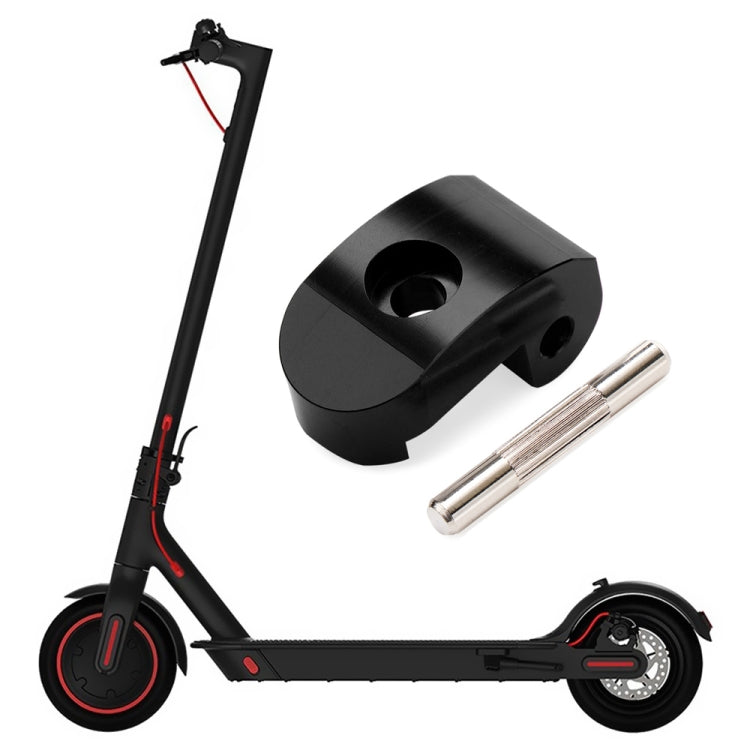 High-density Alloy Steel Electric Scooter Folding Hook for Xiaomi M365 / Pro,Style: Black +1 Dowel - Accessories & Parts by PMc TechLife | Online Shopping South Africa | PMc TechLife | Buy Now Pay Later Mobicred