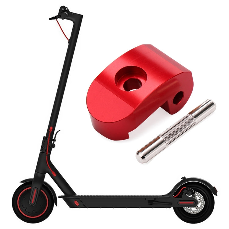 High-density Alloy Steel Electric Scooter Folding Hook for Xiaomi M365 / Pro,Style: Red +1 Dowel - Accessories & Parts by PMc TechLife | Online Shopping South Africa | PMc TechLife | Buy Now Pay Later Mobicred