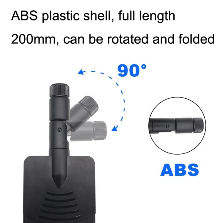5G Full Netcom Black Plastic Sleeve Signal Strong High Gain Antenna - SMA/RP-SMA Antenna by PMC TechLife | Online Shopping South Africa | PMC TechLife