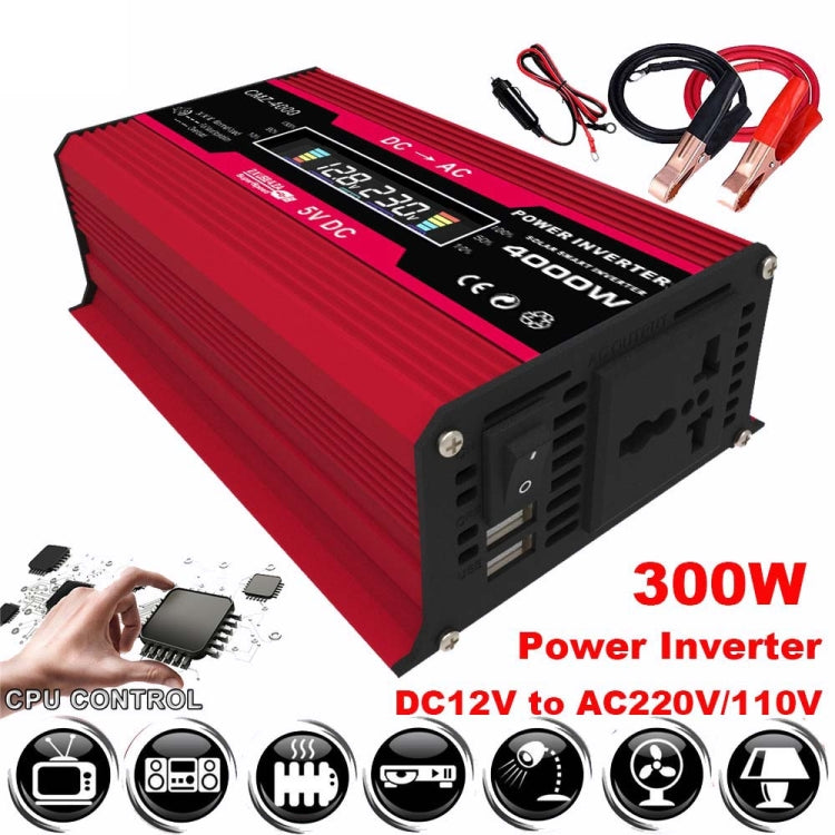 Zhi Zun Solar Power System Inverters+30A Controller+18W 18V Solar Panel, Specification: Red 12V To 110V - Charger by PMC TechLife | Online Shopping South Africa | PMC TechLife | Buy Now Pay Later Mobicred