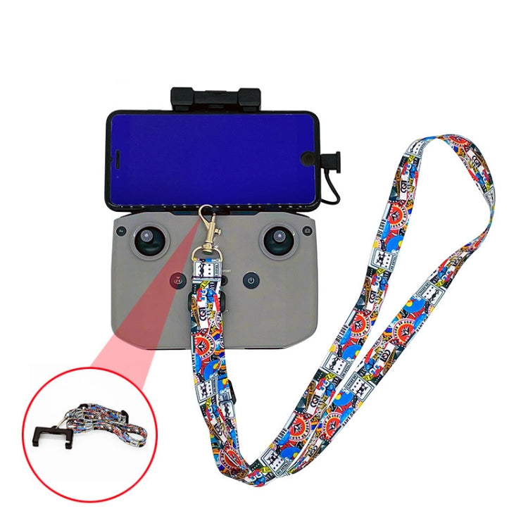 Remote Control Graffiti Lanyard for DJI Mini 3 Pro/Mavic Air 2S/Mavic Air 2/Mavic Mini 2 - Other by PMC TechLife | Online Shopping South Africa | PMC TechLife | Buy Now Pay Later Mobicred