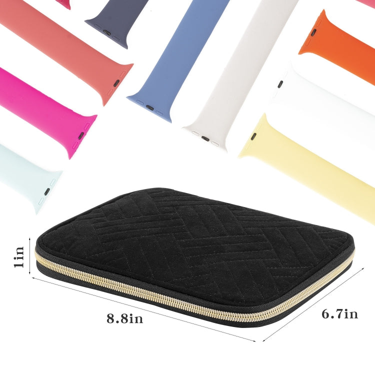 Velvet Watch Strap Watch Accessories Storage Bag, Specification: Pink M - free shipping - PMc TechLife - Order now!