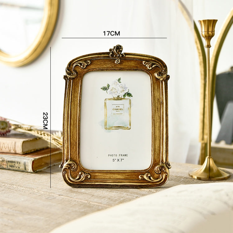 Retro Imitation Wood Home Decor Photo Frames, Spec: Square-7 inches - Photo Albums & Photo Frames by PMC TechLife | Online Shopping South Africa | PMC TechLife