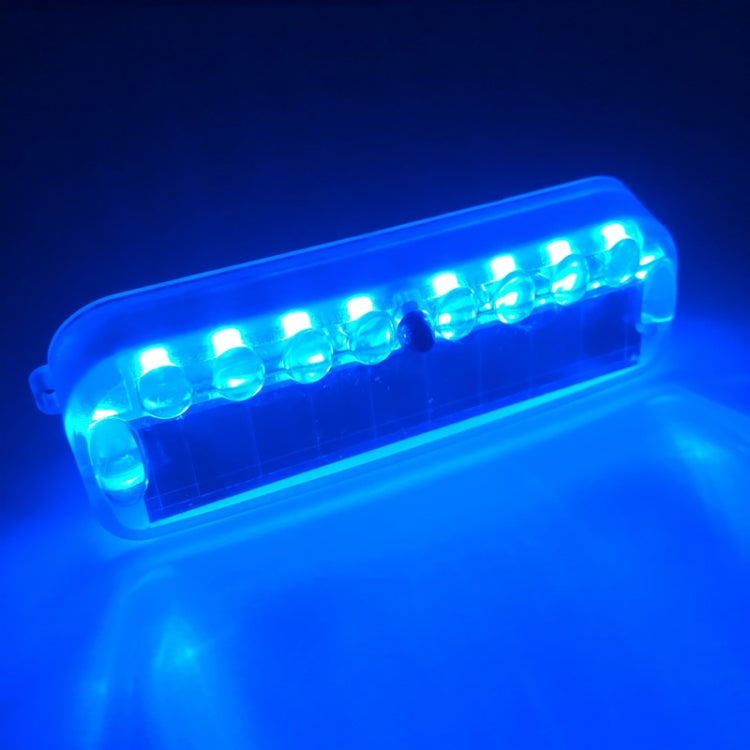 LED Solar Decorative Night Vibration Lighting Warning strobe Lamp(Blue) - free shipping - PMC TechLife - Order now!