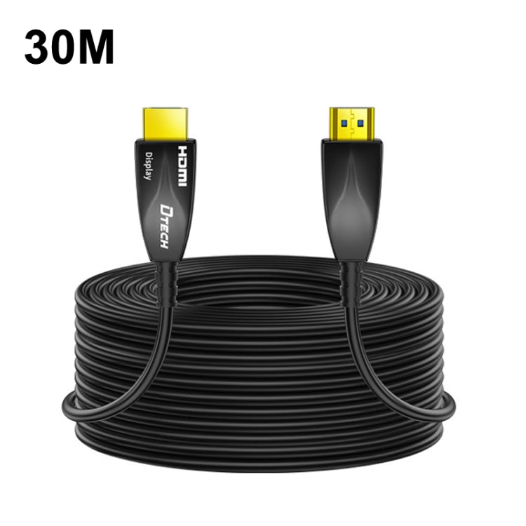 DTECH HDMI 2.0 Version Fiber Optical Line 4K 60Hz Large Screen TV Engineering Wiring, Length: 30m - free shipping - PMC Jewellery - Order now!