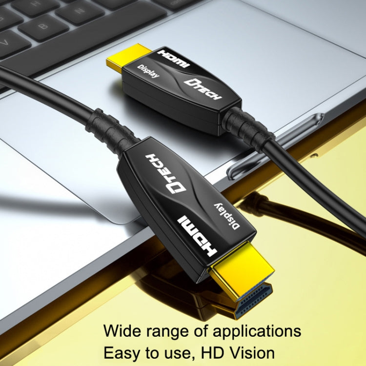 DTECH HDMI 2.0 Version Fiber Optical Line 4K 60Hz Large Screen TV Engineering Wiring, Length: 35m - free shipping - PMC Jewellery - Order now!