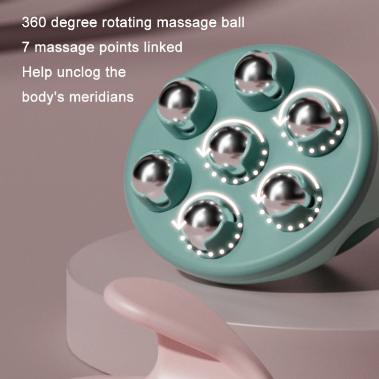Calf Muscle Relaxation Abdominal Ball Meridian Massager, Color: Blue Steel Ball OPP - free shipping - PMC TechLife - Order now!