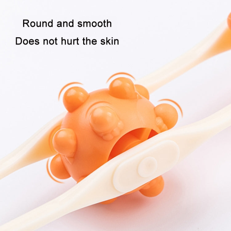 Shoulder Neck&Back Dredging Meridian Manual Roller Massager(Pink) - Massage & Relaxation by PMC TechLife | Online Shopping South Africa | PMC TechLife