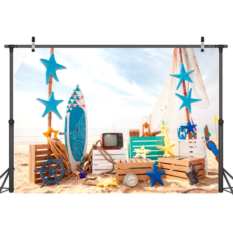 2.1m X 1.5m Beach Surfboard Photography Background Cloth - Other by PMC TechLife | Online Shopping South Africa | PMC TechLife