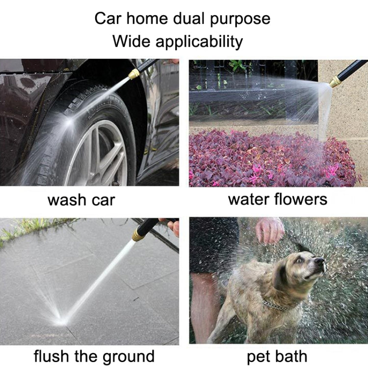 High Pressure Car Wash Hose Telescopic Watering Sprinkler, Style: H2+3 Connector+10m Tube - Car Washer & Accessories by PMC TechLife | Online Shopping South Africa | PMC TechLife | Buy Now Pay Later Mobicred