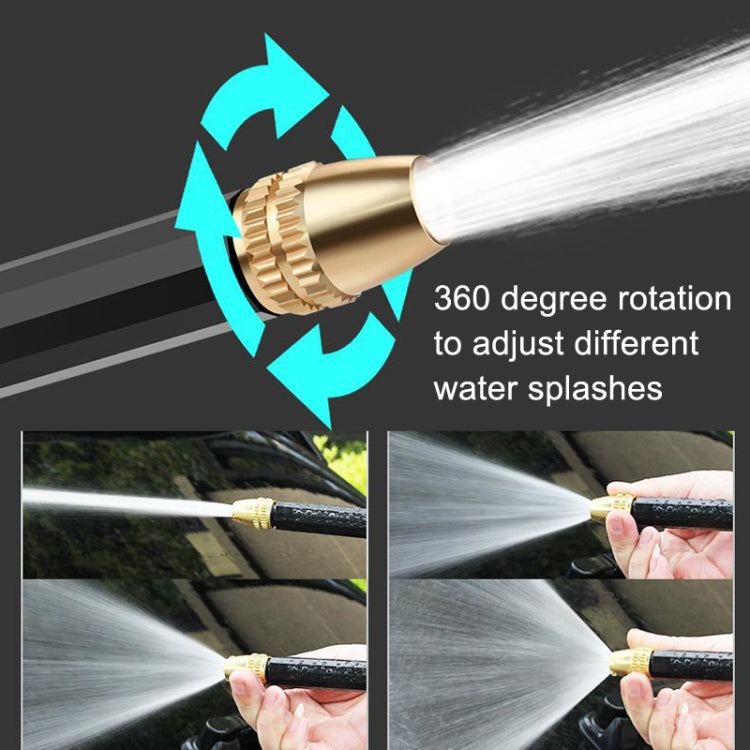 High Pressure Car Wash Hose Telescopic Watering Sprinkler, Style: H2+3 Connector+15m Tube+Foam Pot - Car Washer & Accessories by PMC TechLife | Online Shopping South Africa | PMC TechLife | Buy Now Pay Later Mobicred