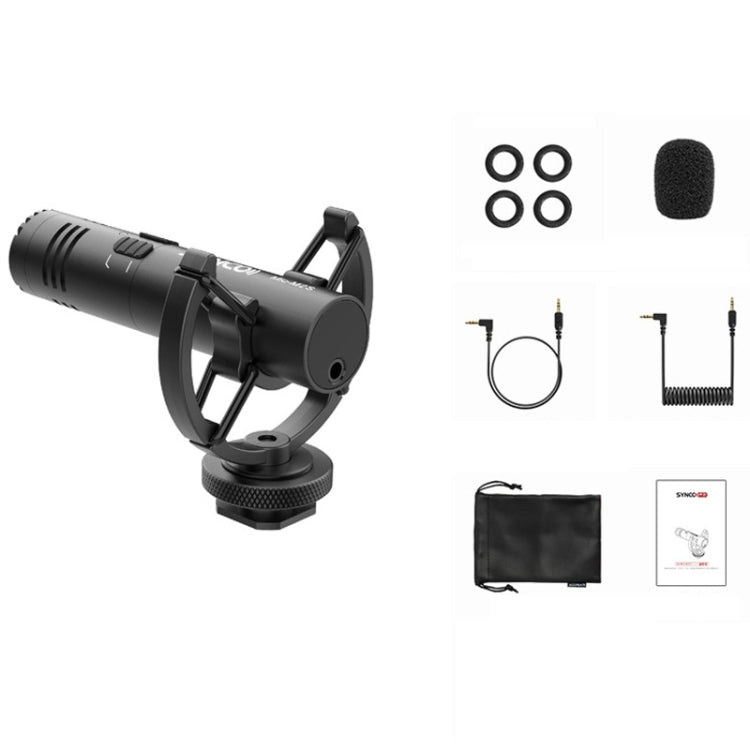 SYNCO Camera Phone Recording Microphone, Spec: MIC-M2S - Microphone by SYNCO | Online Shopping South Africa | PMC TechLife | Buy Now Pay Later Mobicred