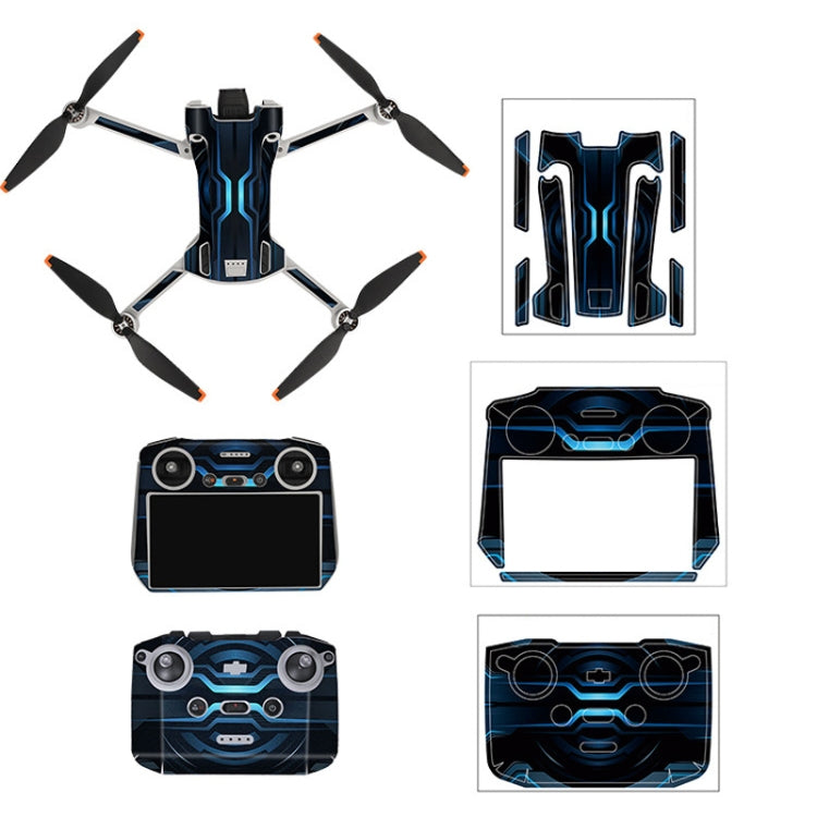 Sunnylife Drone+Remote Control Protective Sticker For DJI Mini 3 Pro RC Version( Time Gate) - Stickers by Sunnylife | Online Shopping South Africa | PMC TechLife | Buy Now Pay Later Mobicred