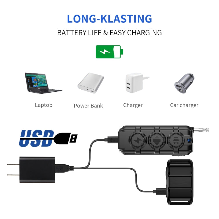 Electronic Dog Trainer Rechargeable Pet Remote Control Bark Stopper, Specification: 1 Drag 1 Orange - Training Aids by PMC TechLife | Online Shopping South Africa | PMC TechLife